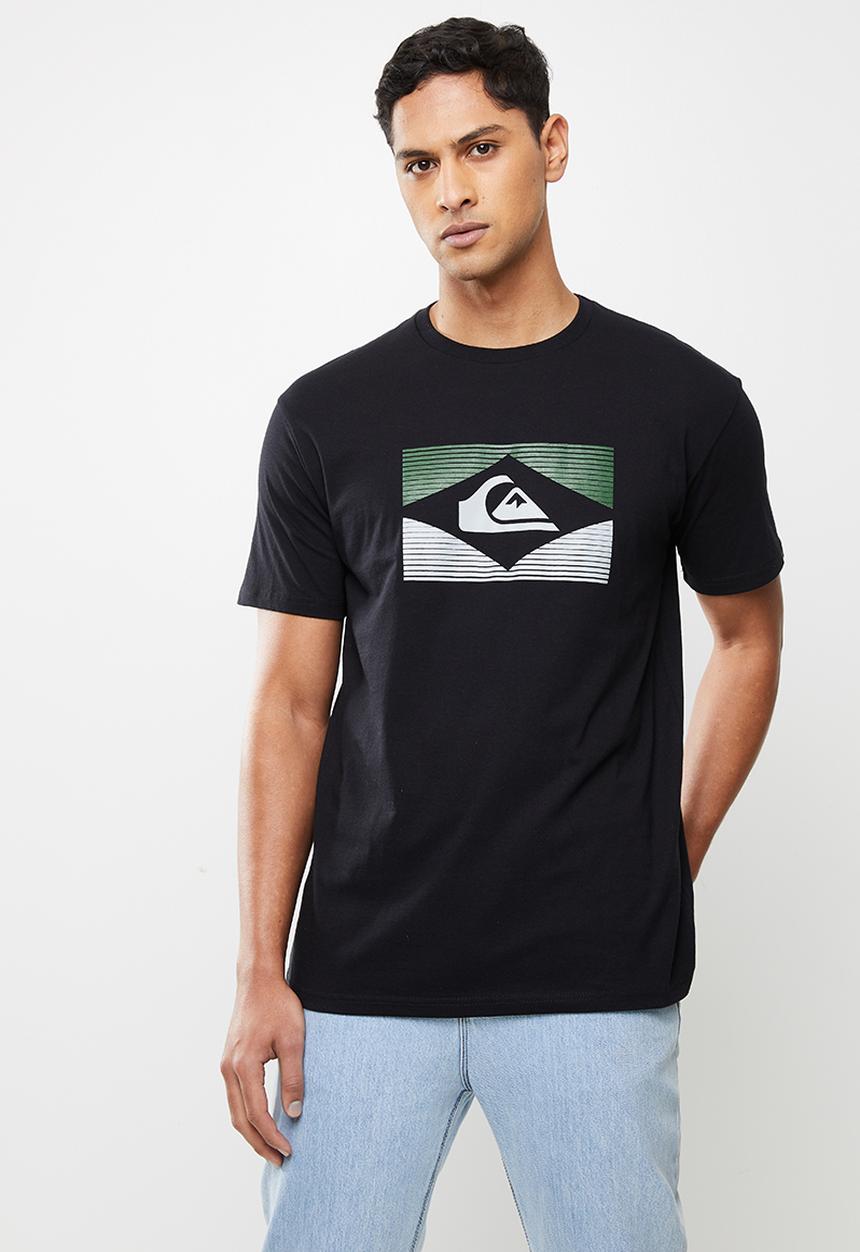 Quiksilver - Days gone bye mt0 short sleeve - black