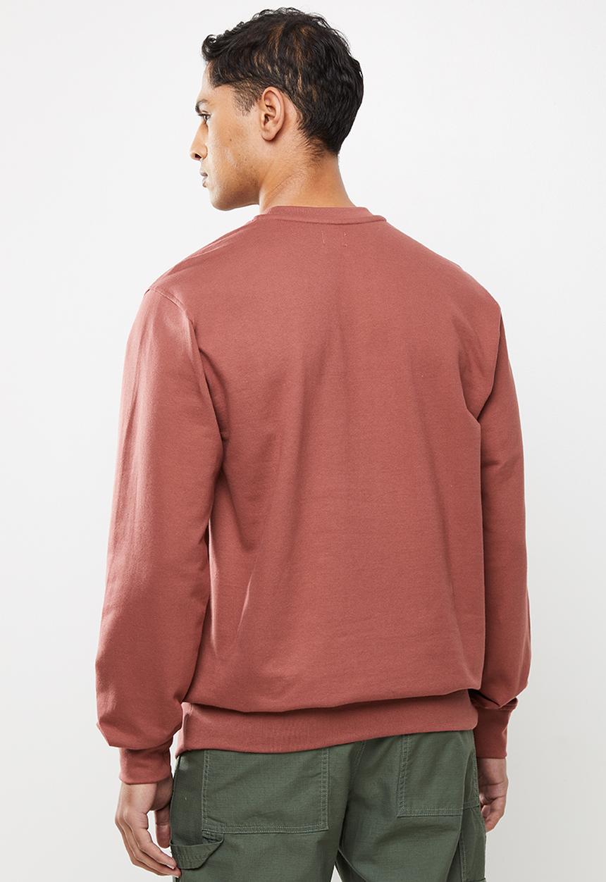 Quiksilver - Wilder mile crew - burgundy
