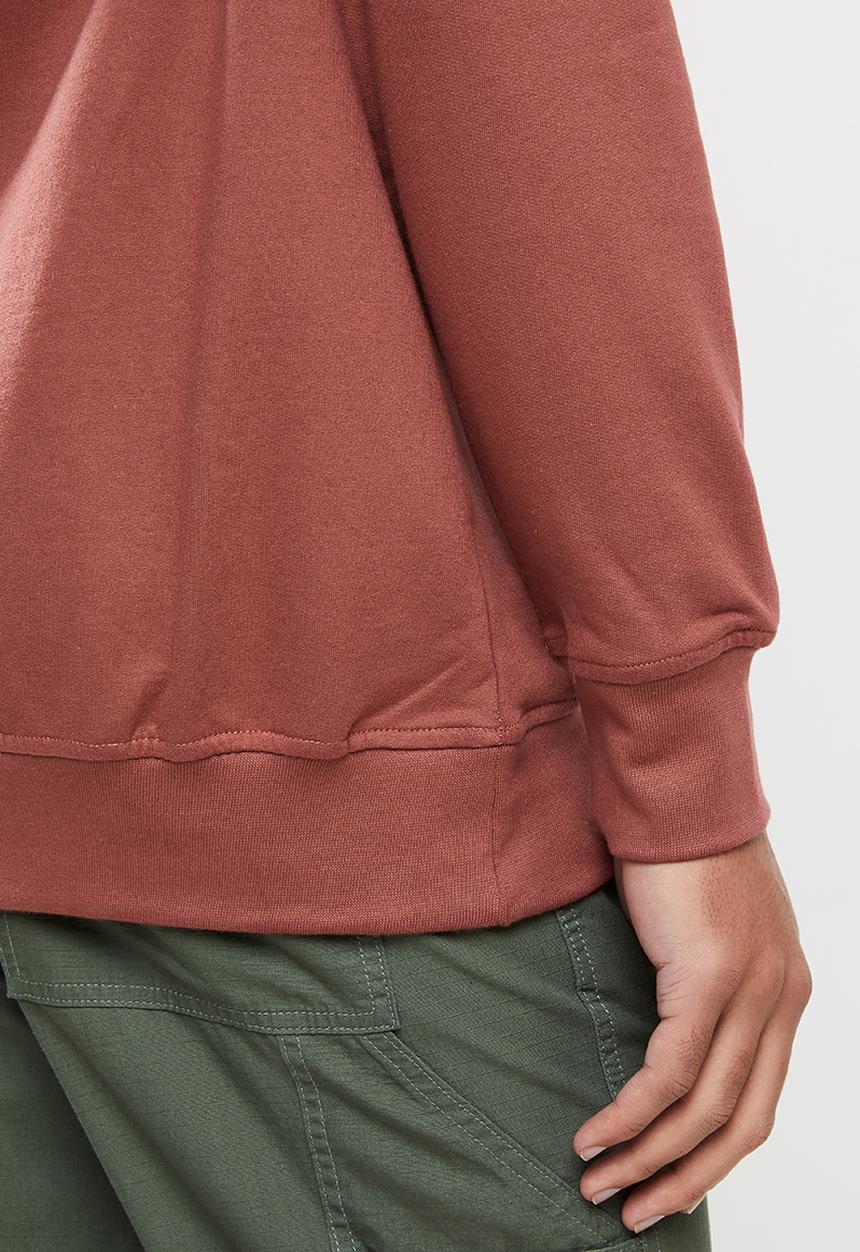 Quiksilver - Wilder mile crew - burgundy
