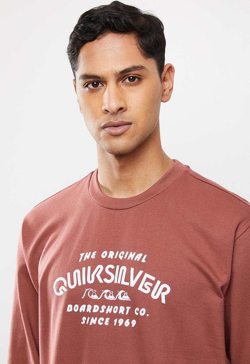 Quiksilver - Wilder mile crew - burgundy