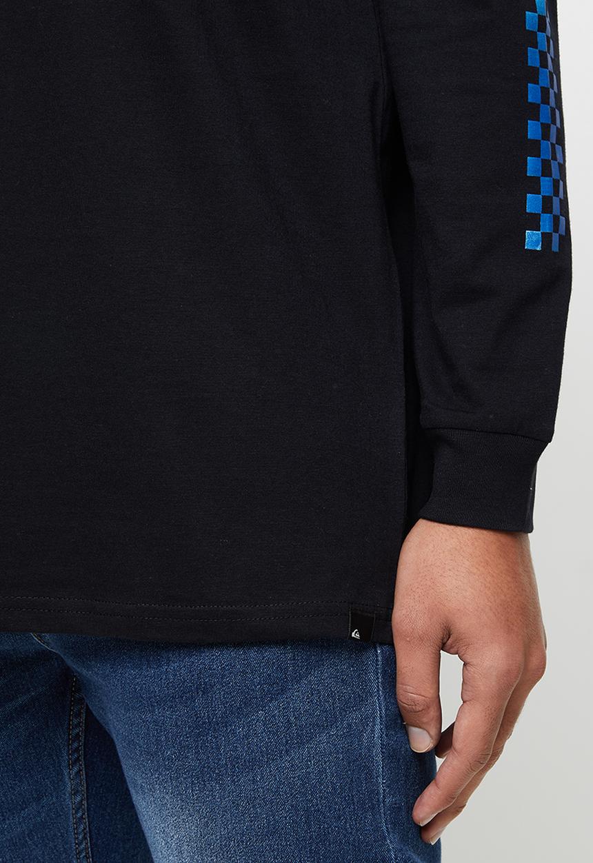 Quiksilver - Bottled up long sleeve edc - black