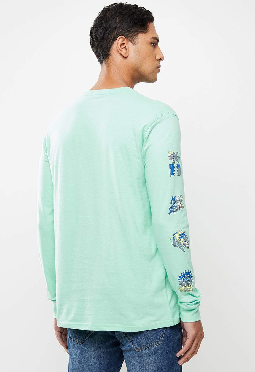 Quiksilver - Island pulse ls mu1 - green