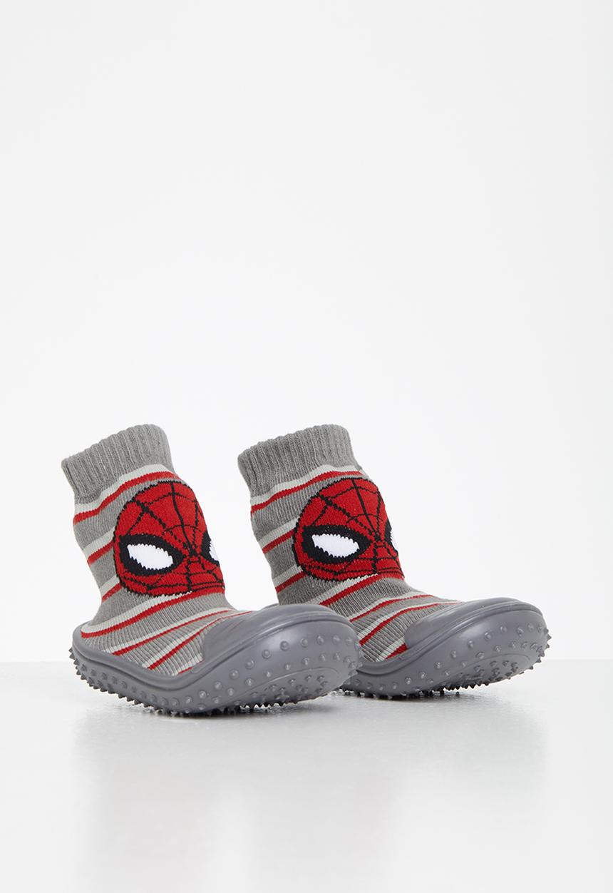 Character Group - Baby rubber booties marvel comics - grey