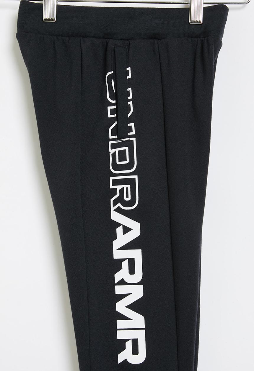 Under Armour - UA boys baseline fleece pants - black & white
