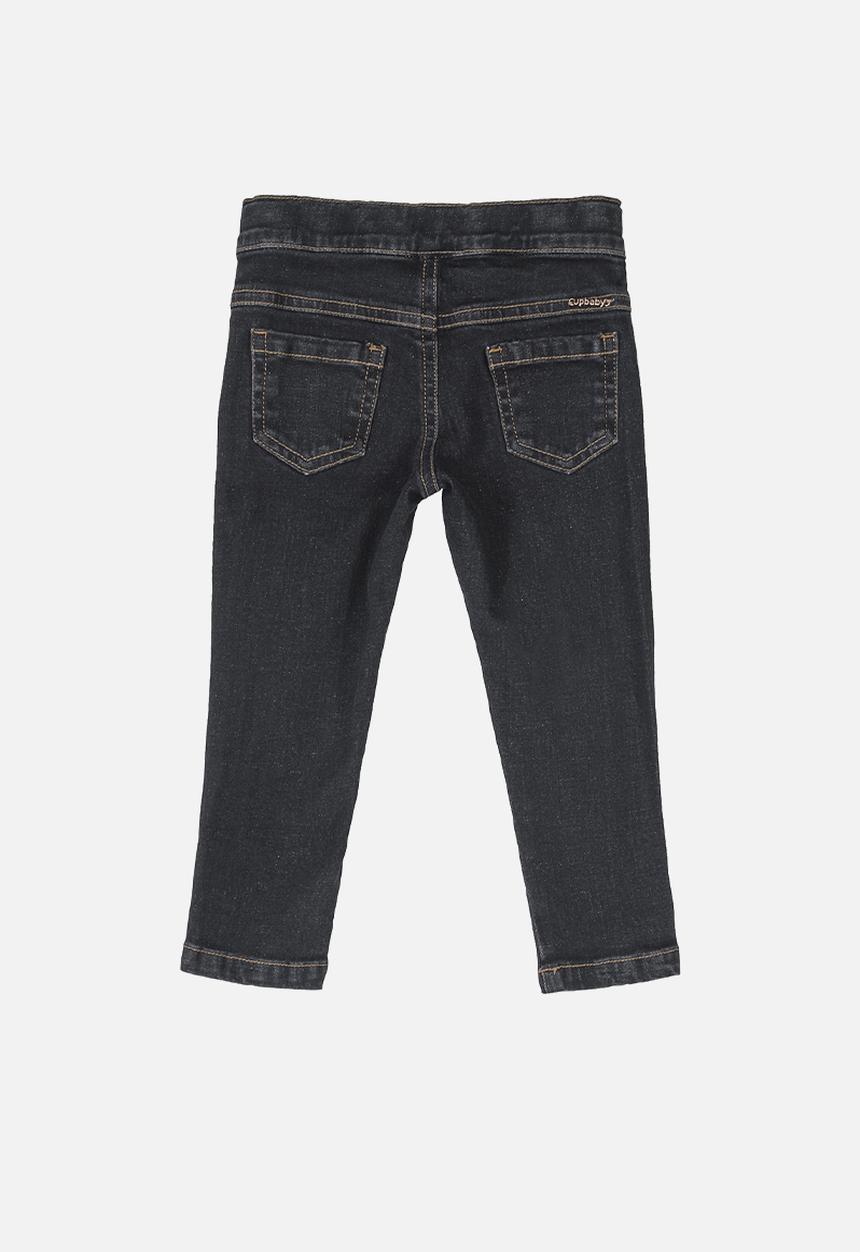 UP Baby - Denim pants - black