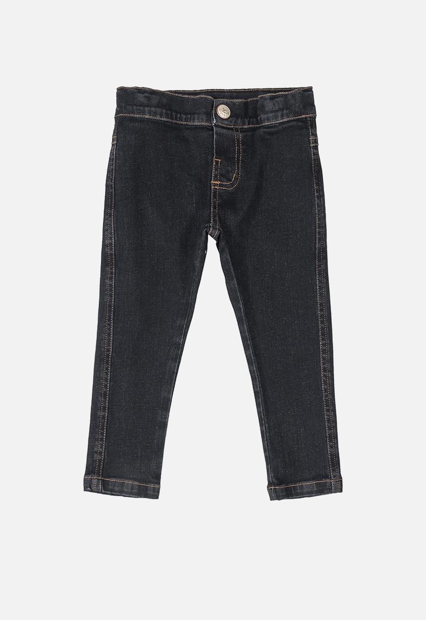 UP Baby - Denim pants - black