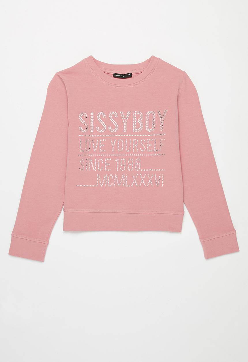 SISSY BOY - Do no wrong crew sweater - pink
