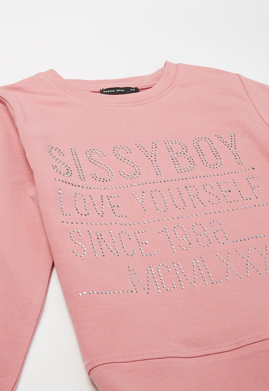 SISSY BOY - Do no wrong crew sweater - pink