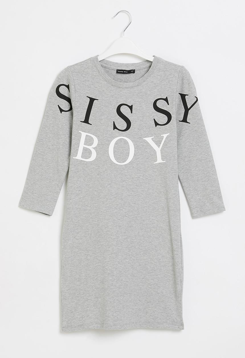 SISSY BOY - Fifi 3/4 sleeve dress - grey 