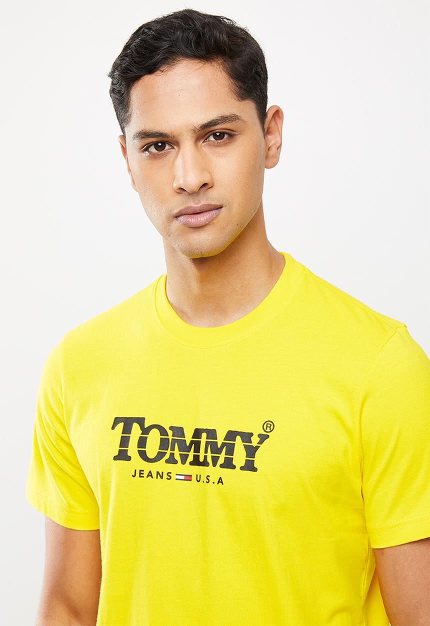 Tommy Hilfiger - Tjm gradient tommy tee - yellow