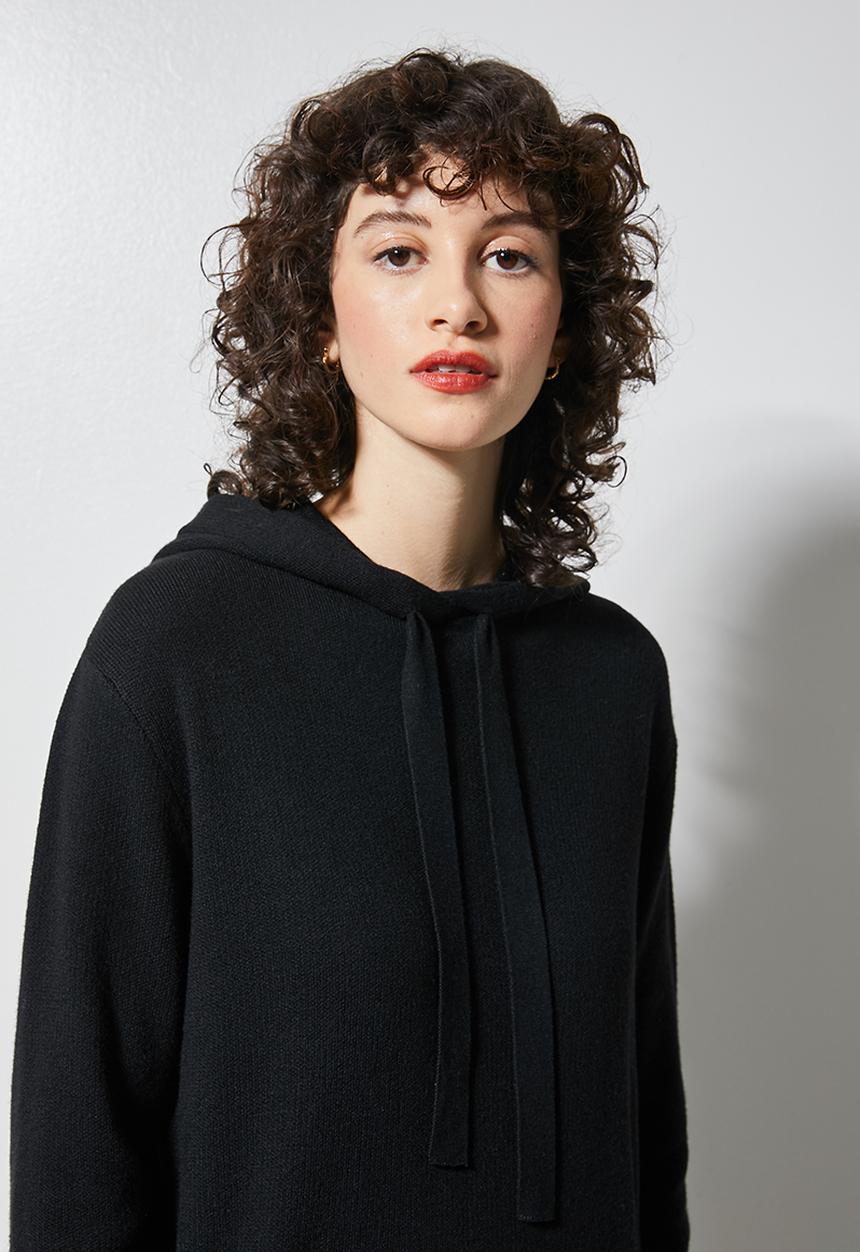 Superbalist - Knitwear hoodie - black