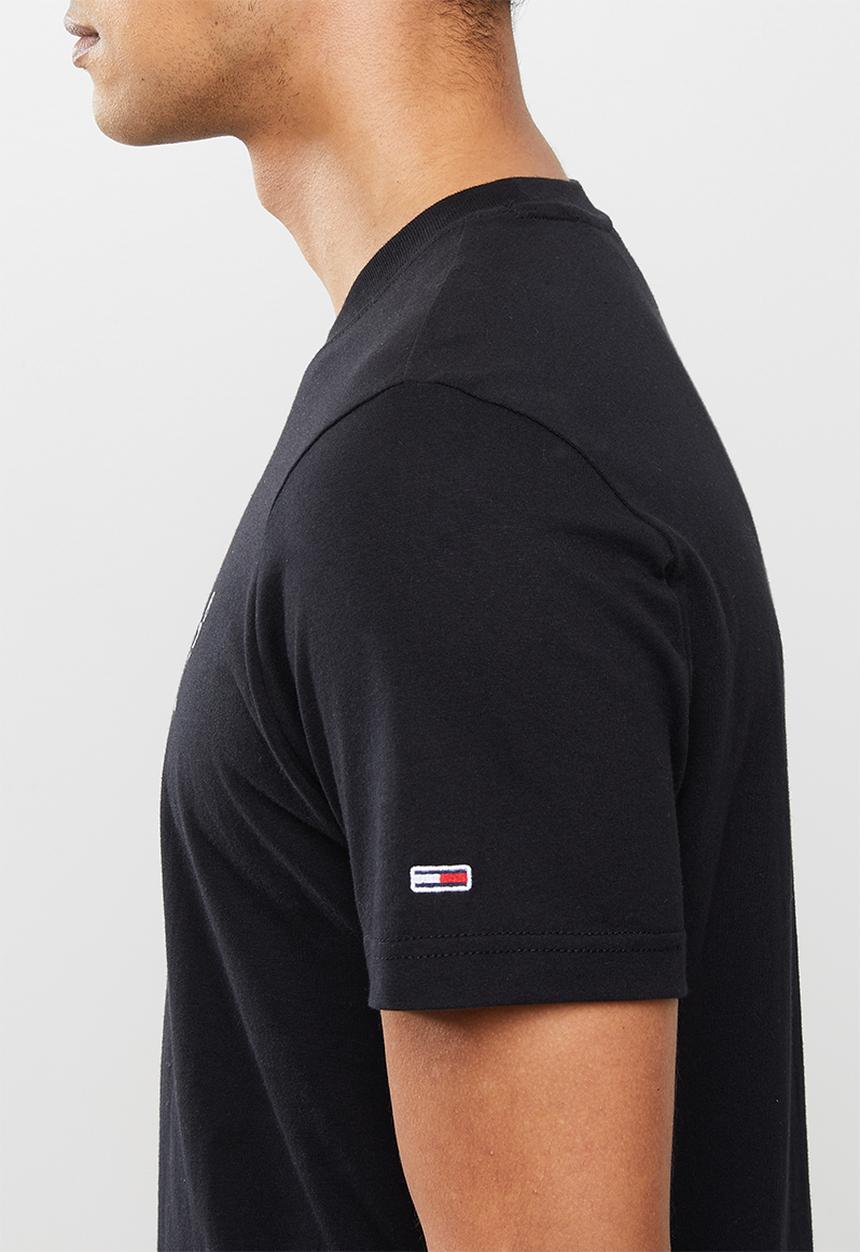 Tommy Hilfiger - Tjm gradient tommy tee - black