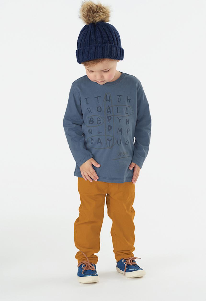 UP Baby - Boys twill pants - brown
