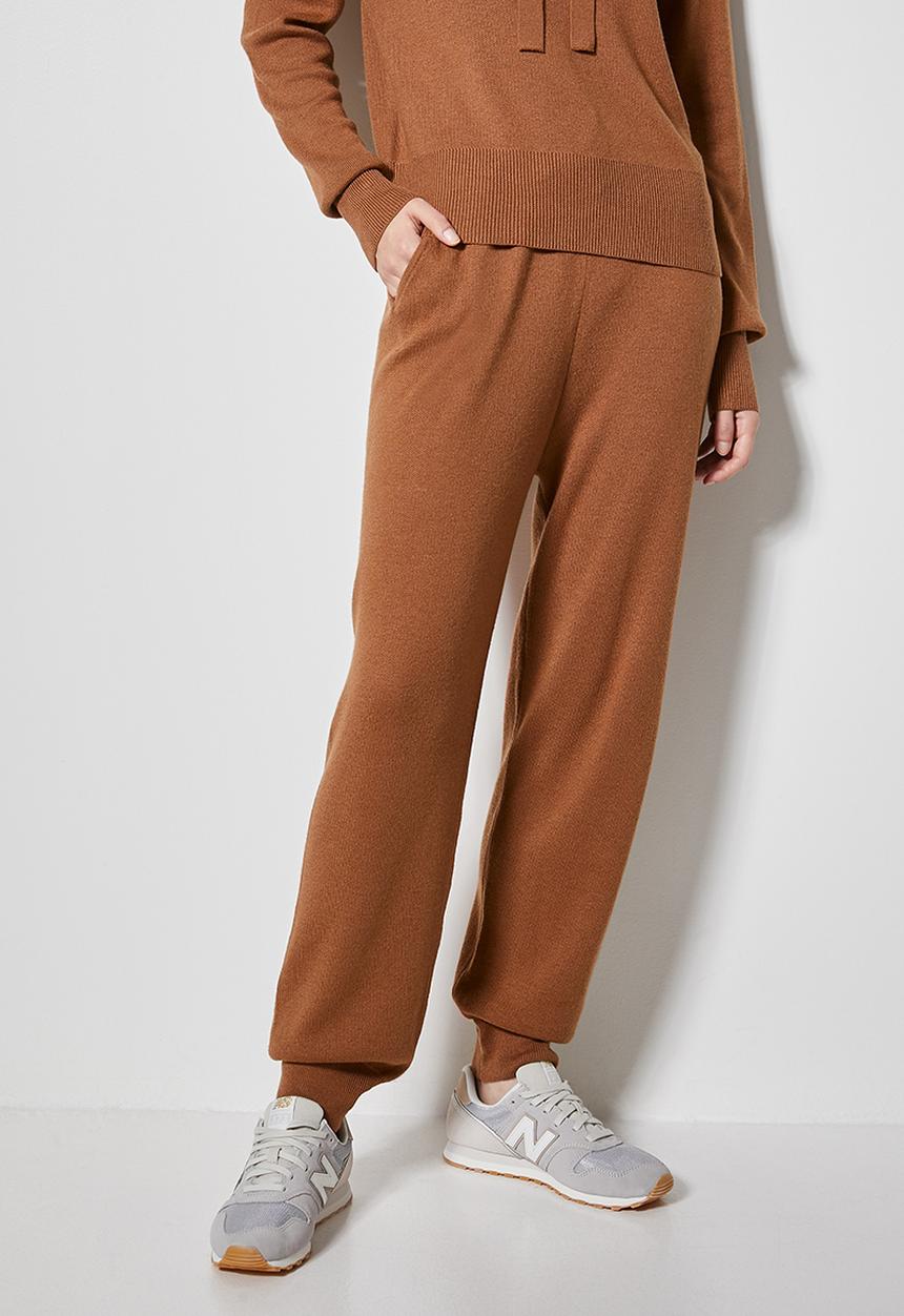 Superbalist - Knitwear jogger - tobacco