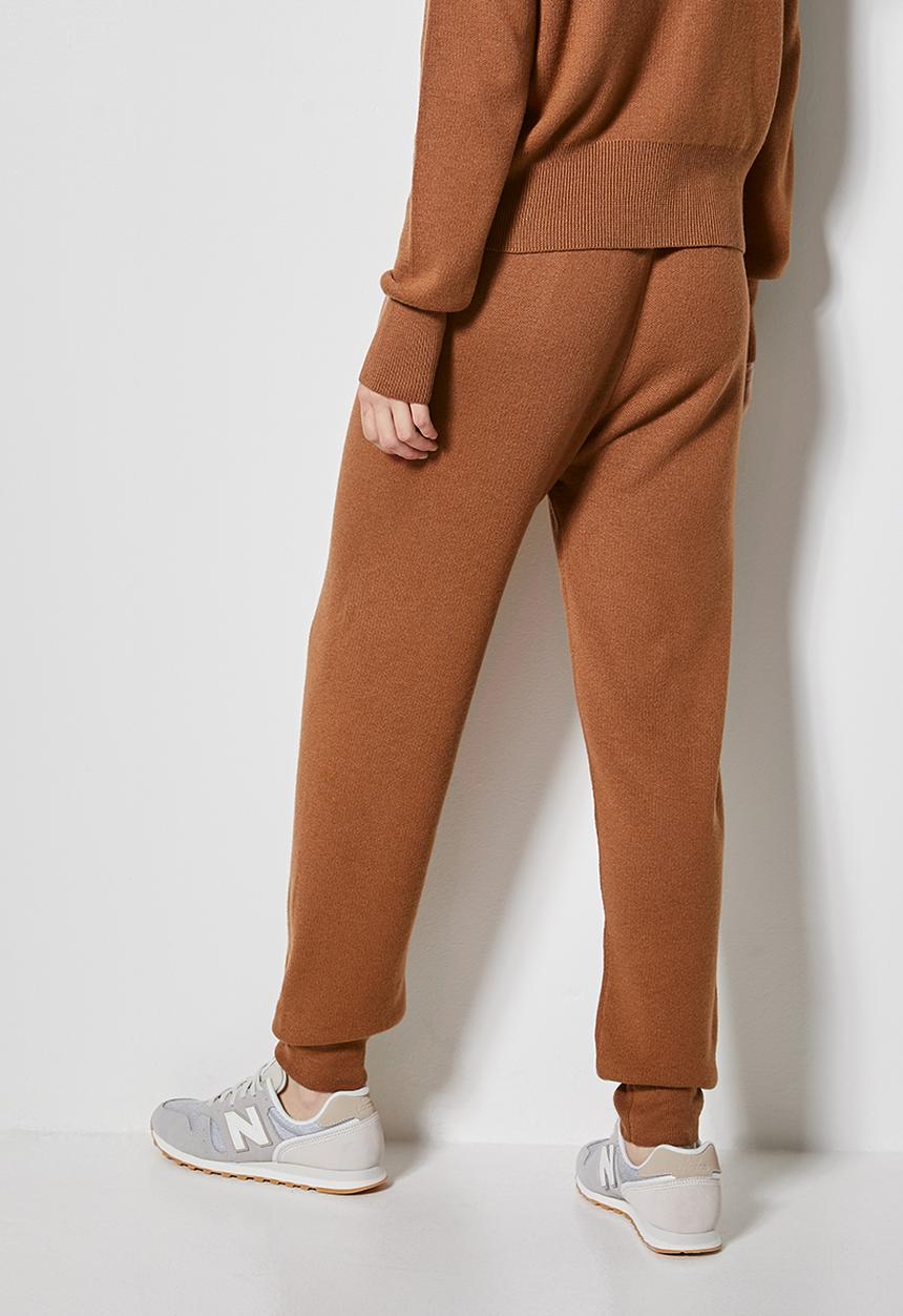 Superbalist - Knitwear jogger - tobacco