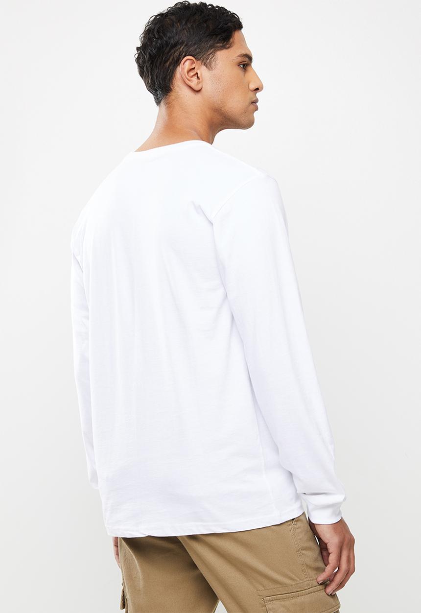 DC - Omnicutt long sleeve tee - white