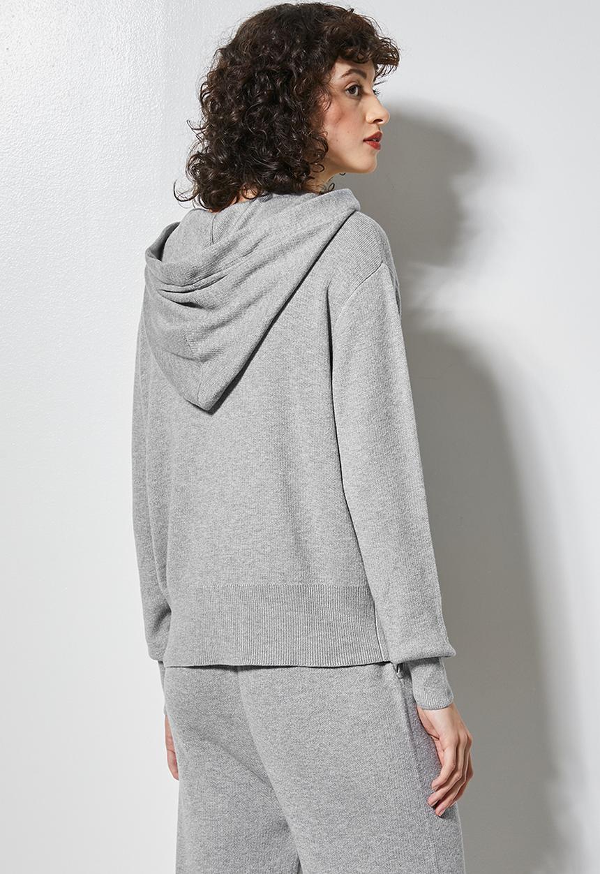 Superbalist - Knitwear hoodie - grey