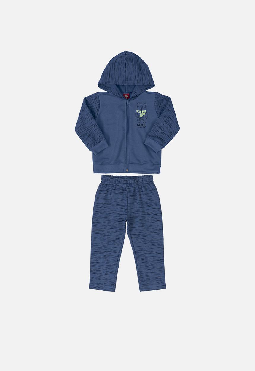 Bee Loop - Baby boys sweatset - dark blue