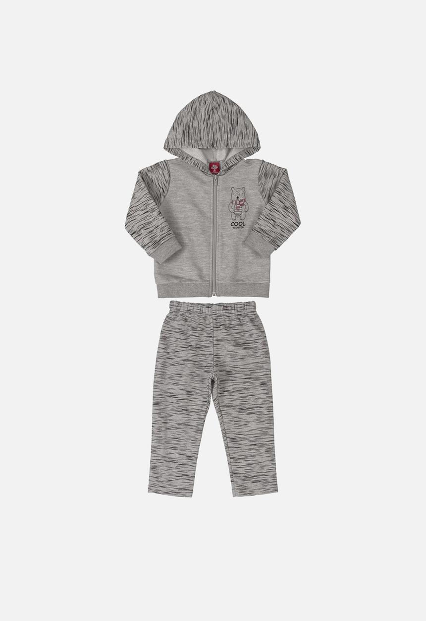 Bee Loop - Baby boys sweatset - grey