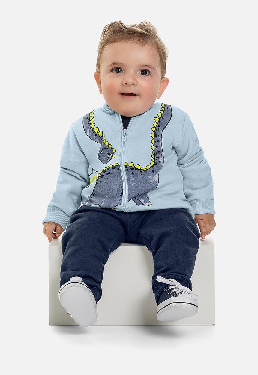 Bee Loop - Baby boys sweatset - blue/navy