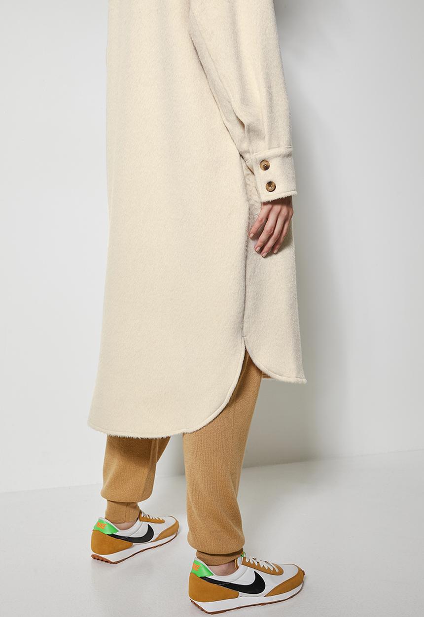 Superbalist - Midi overcoat - ecru