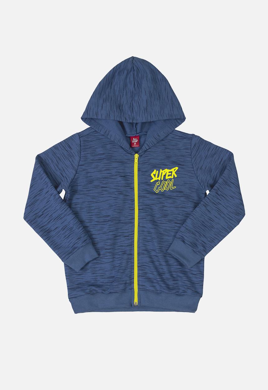 Bee Loop - Boys hoodie - dark blue