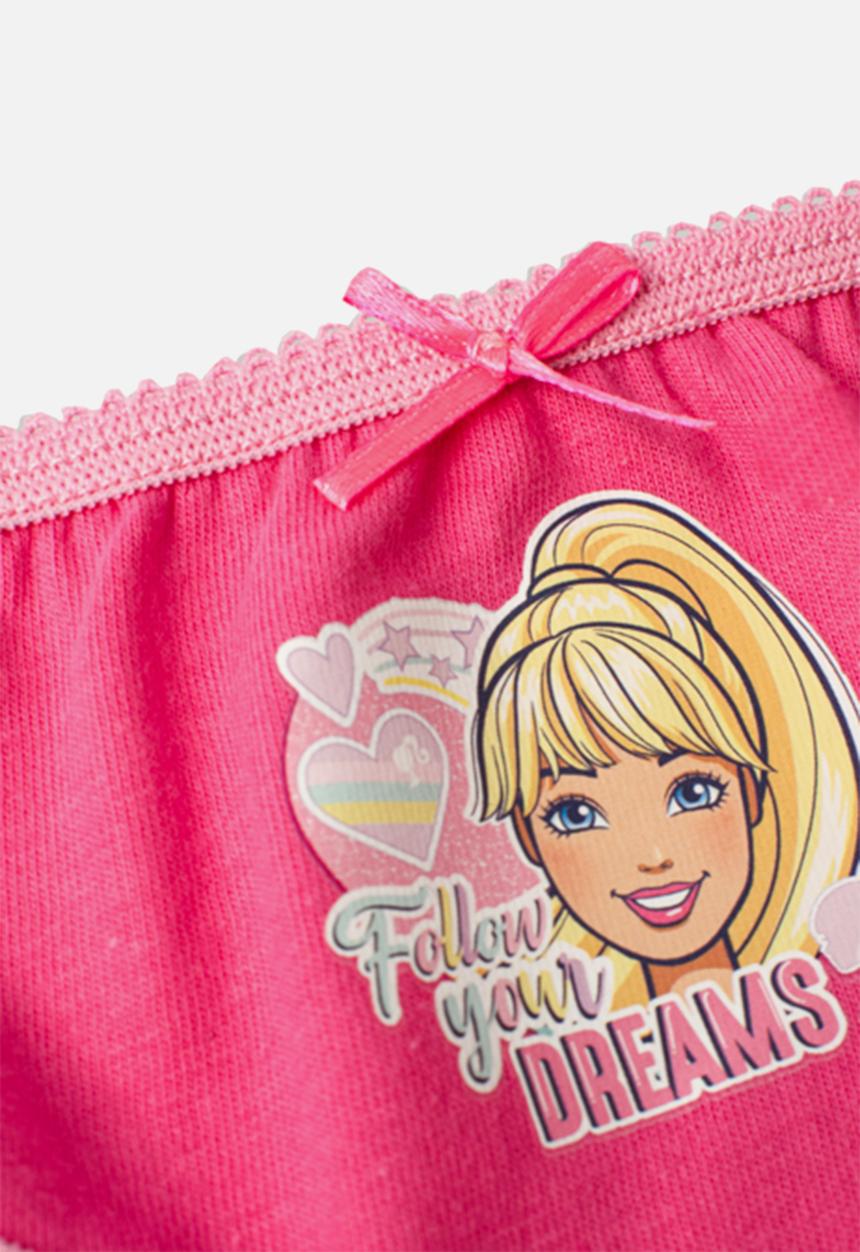 Character Group - Barbie 3 pack panty pack - pink