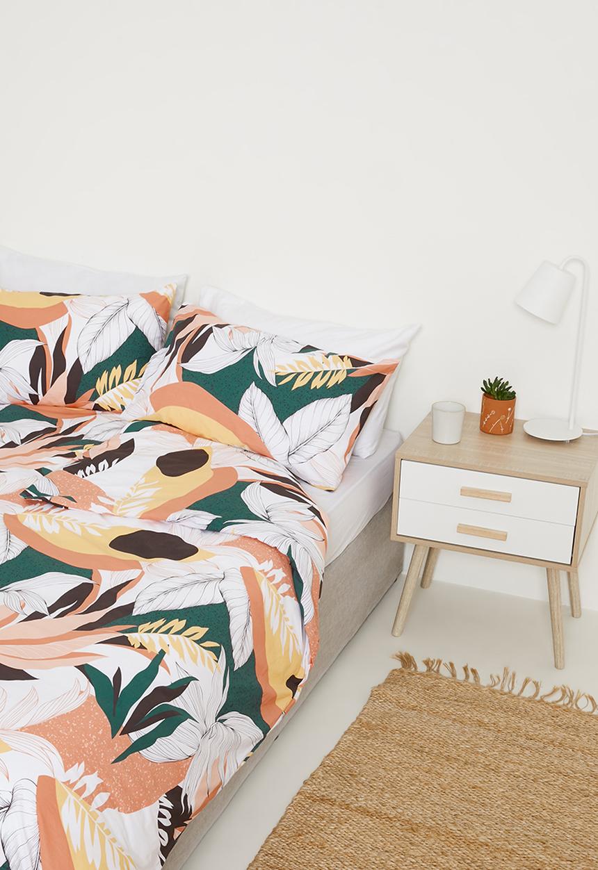 Sixth Floor - Kira printed cotton duvet set - mutli