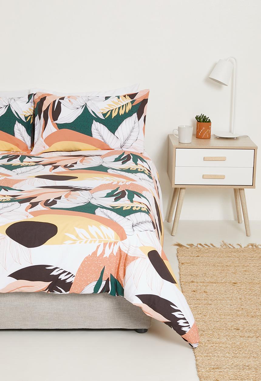 Sixth Floor - Kira printed cotton duvet set - mutli