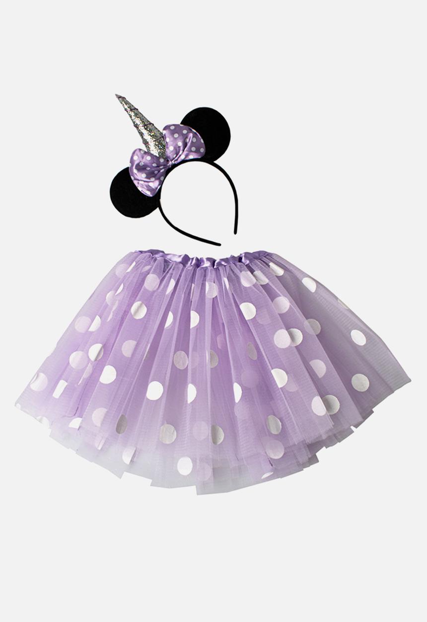 Character Group - Minnie mouse dress & play set - purple