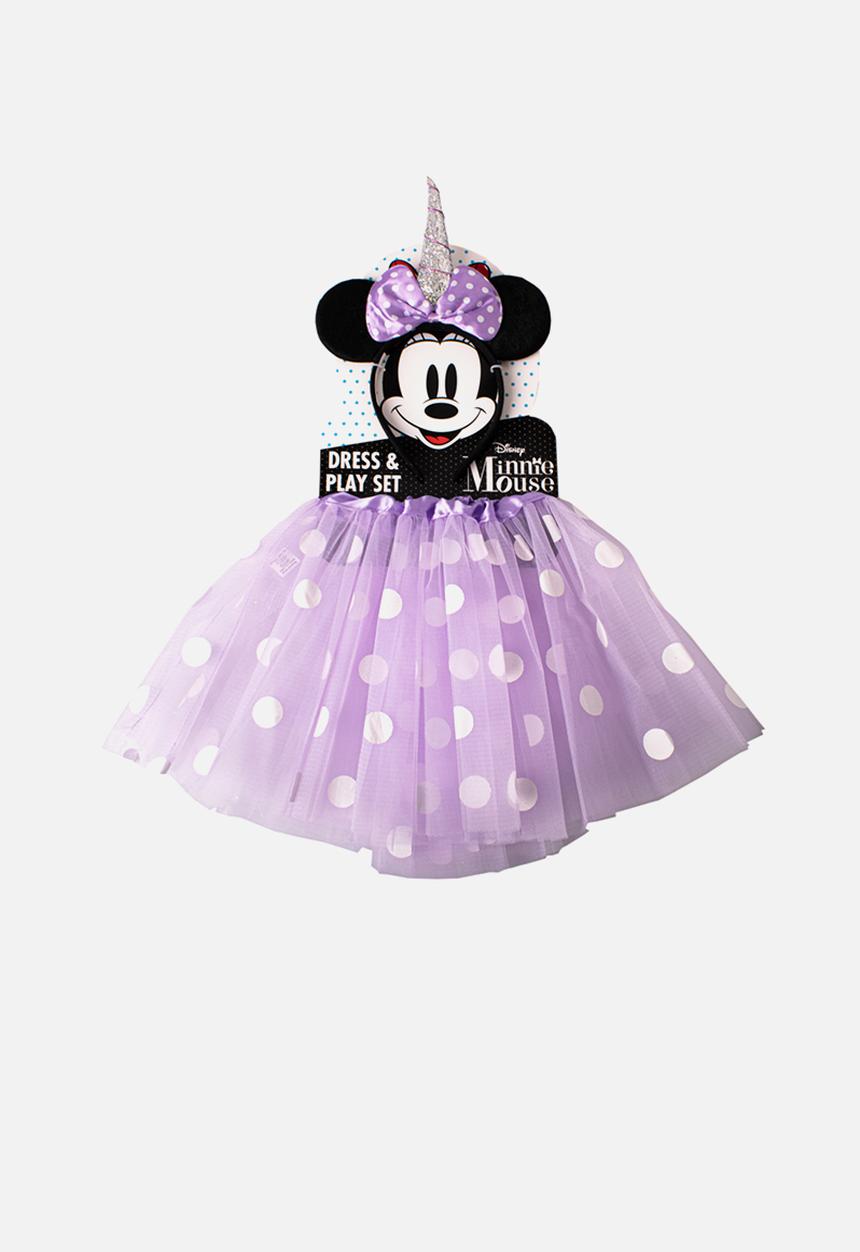 Character Group - Minnie mouse dress & play set - purple