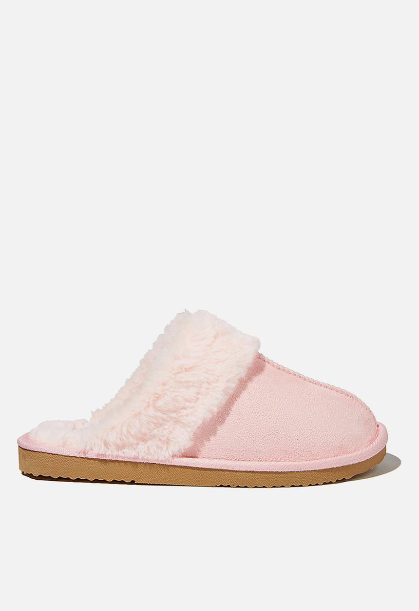 Cotton On - Cosy scuff slipper - blush