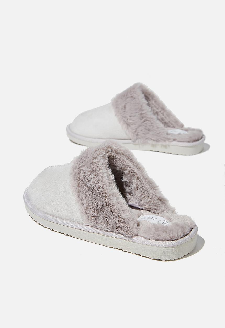 Cotton On - Cosy scuff slipper - grey