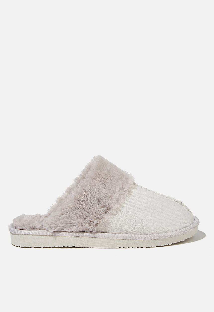 Cotton On - Cosy scuff slipper - grey