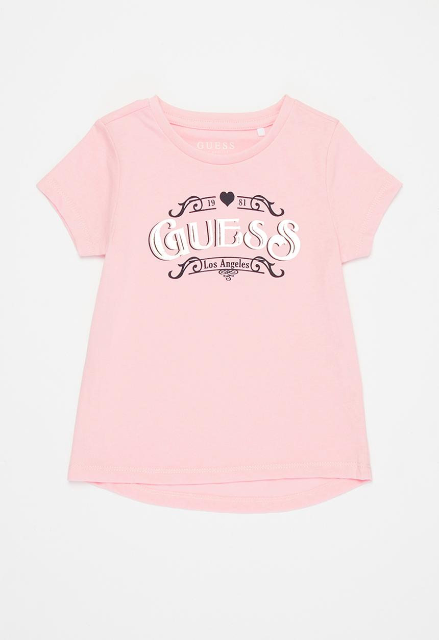 GUESS - Girls short sleeve era tee - pink