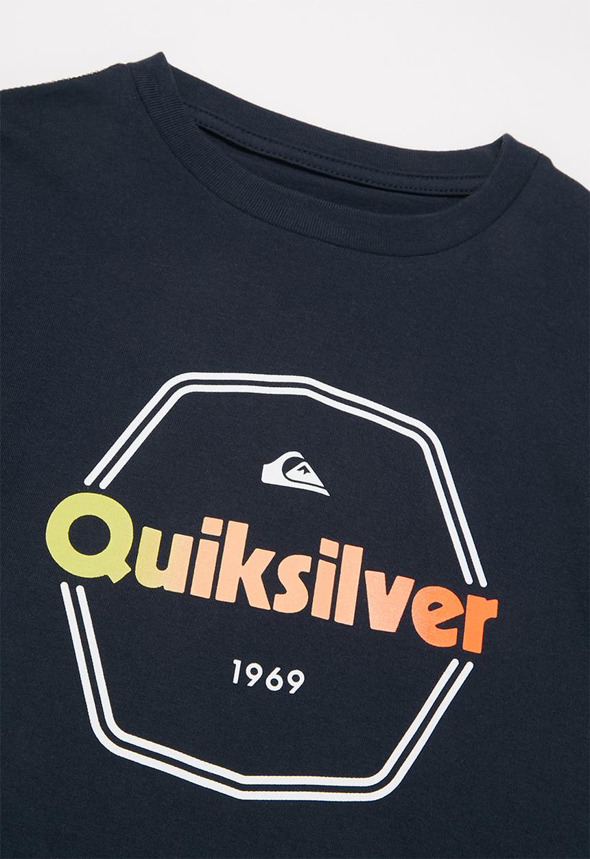 Quiksilver - Hard wired short sleeve yth - navy
