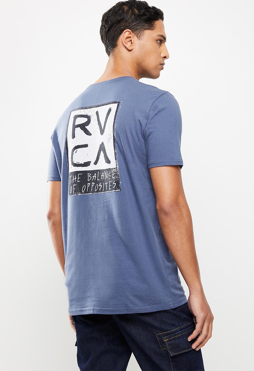 RVCA - Rvca scam short sleeve tee - blue