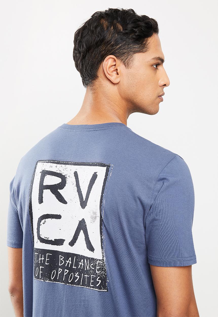 RVCA - Rvca scam short sleeve tee - blue