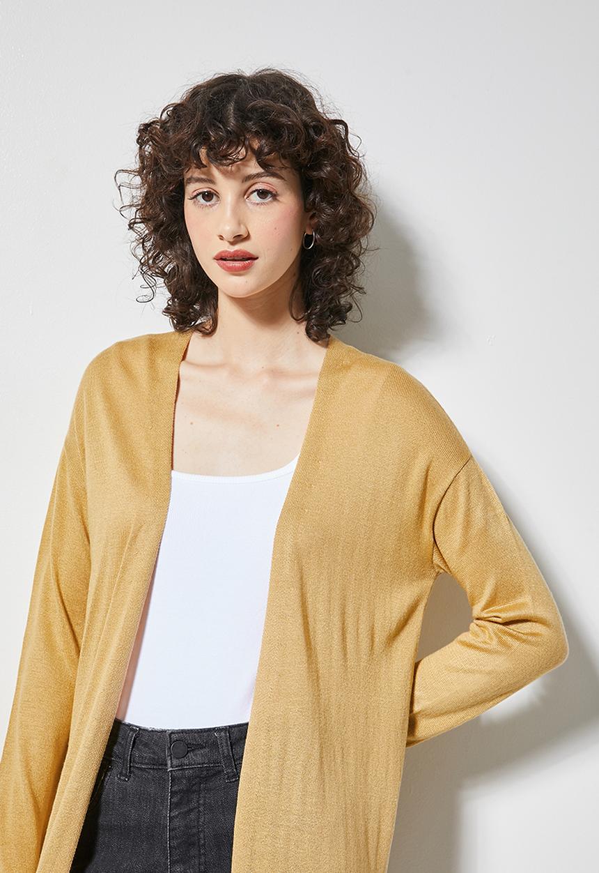 Superbalist - Midi lightweight cardi - stone