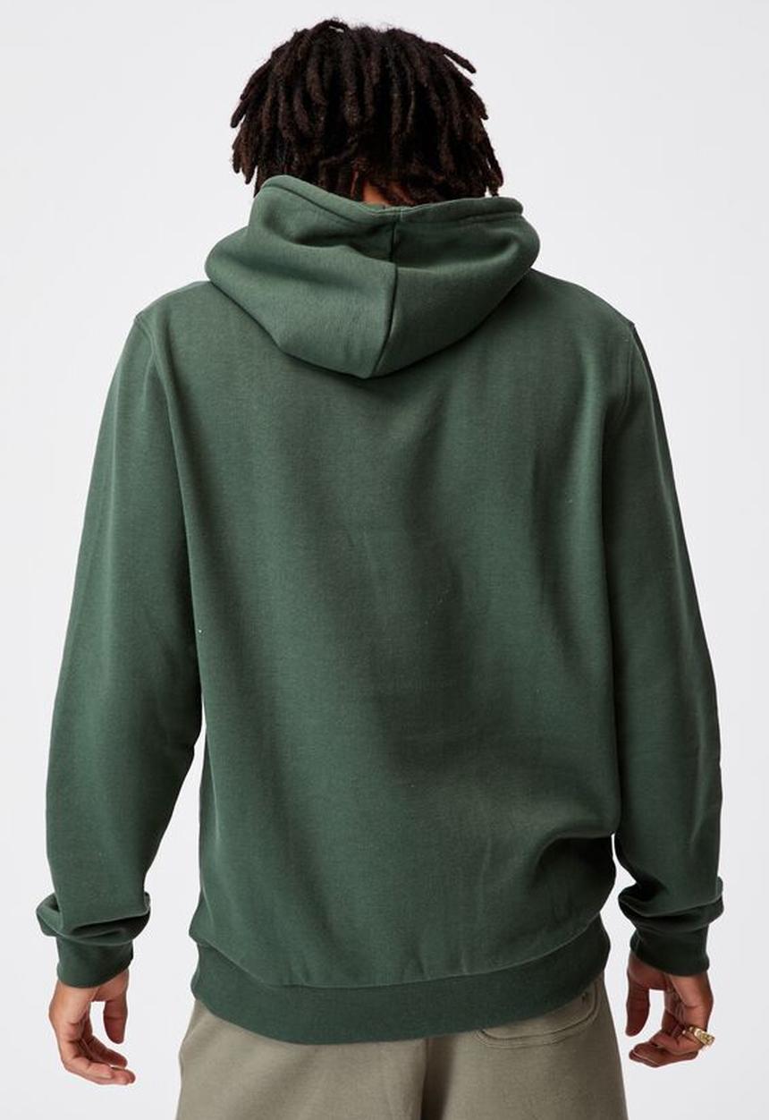 Factorie - Basic hoodie - green
