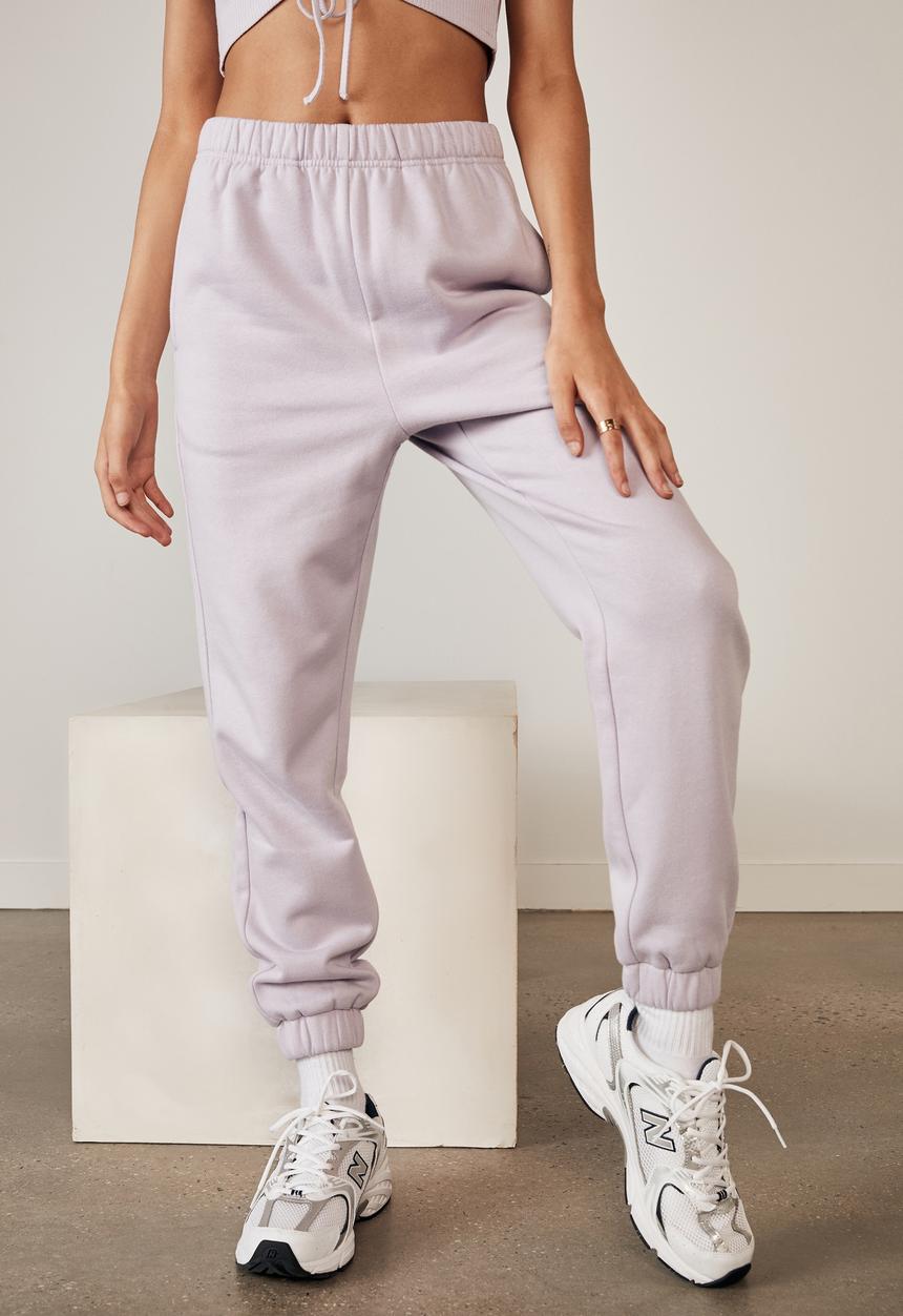 Factorie - Super high rise trackpant - pale violet