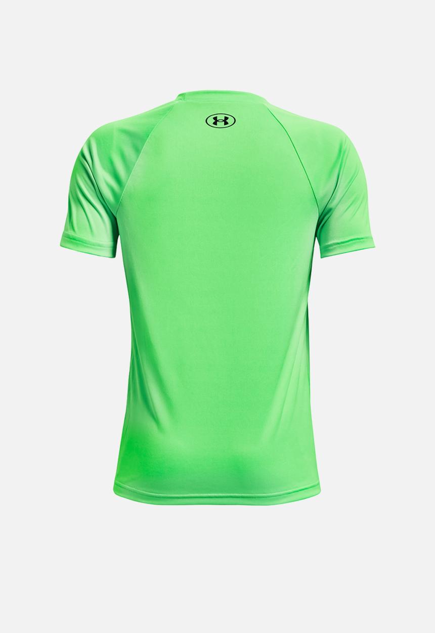 Under Armour - Ua tech big logo short sleeve -  green/ black