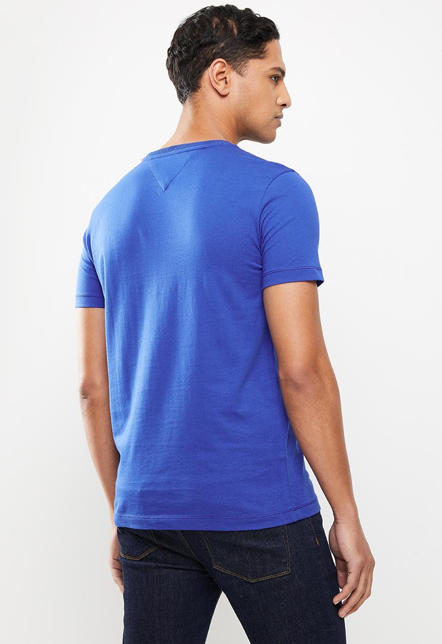 Tommy Hilfiger - Tjm chest logo tee - blue