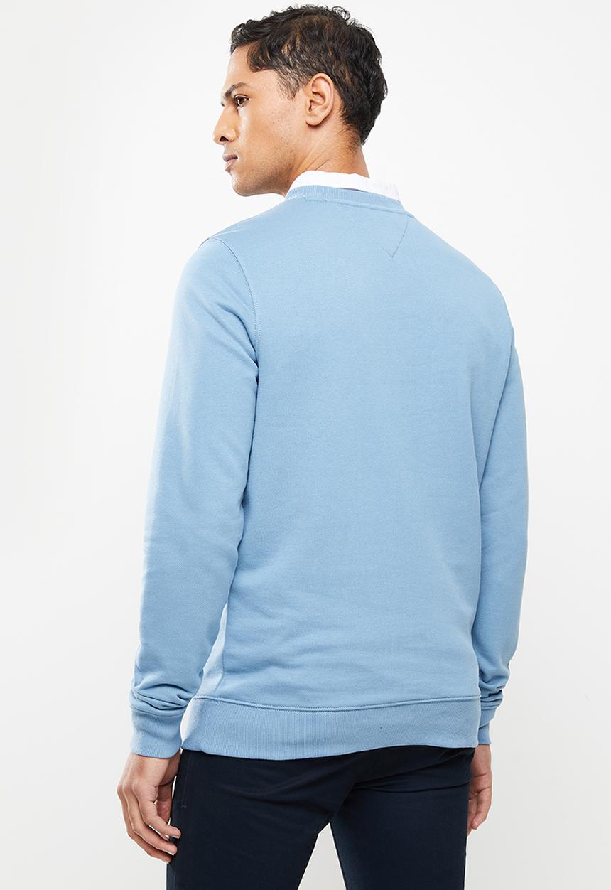 Tommy Hilfiger - Tjm essential split box crew - blue