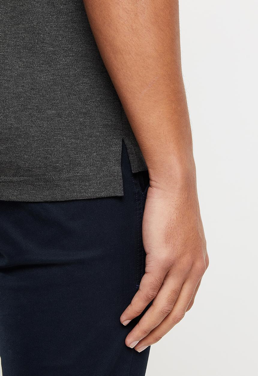 Tommy Hilfiger - Tommy slim polo - grey