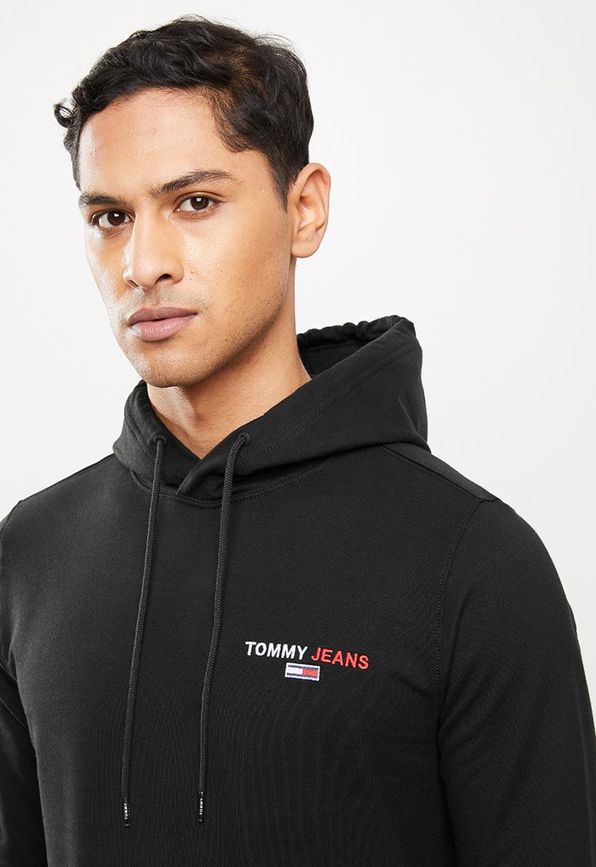 Tommy Hilfiger - Tjm tommy chest graphic hoodie - black