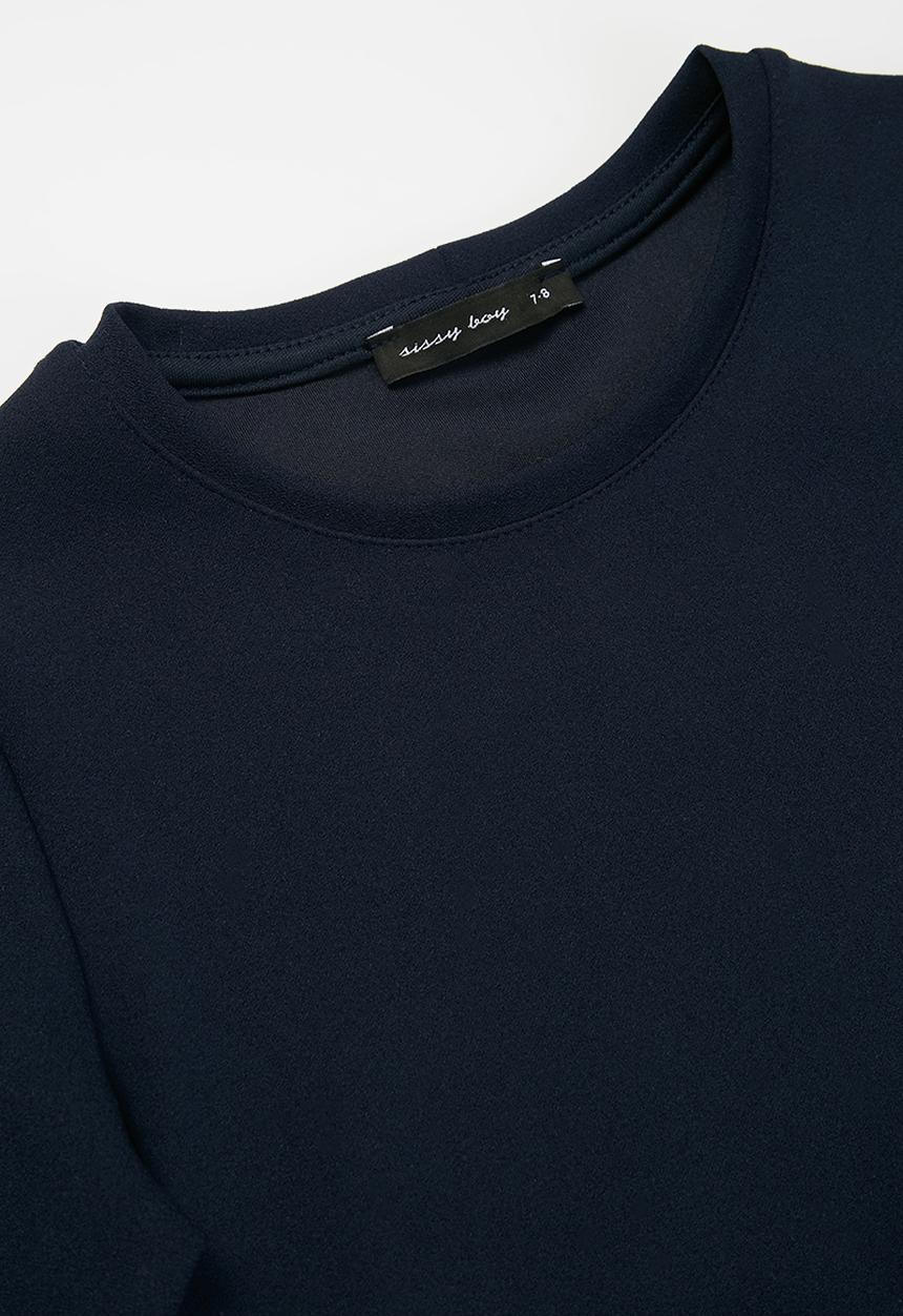 SISSY BOY - Senika basic round neck top - navy