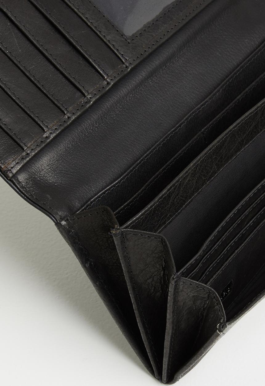 BUSBY - Zulu ladies clutch purse - black