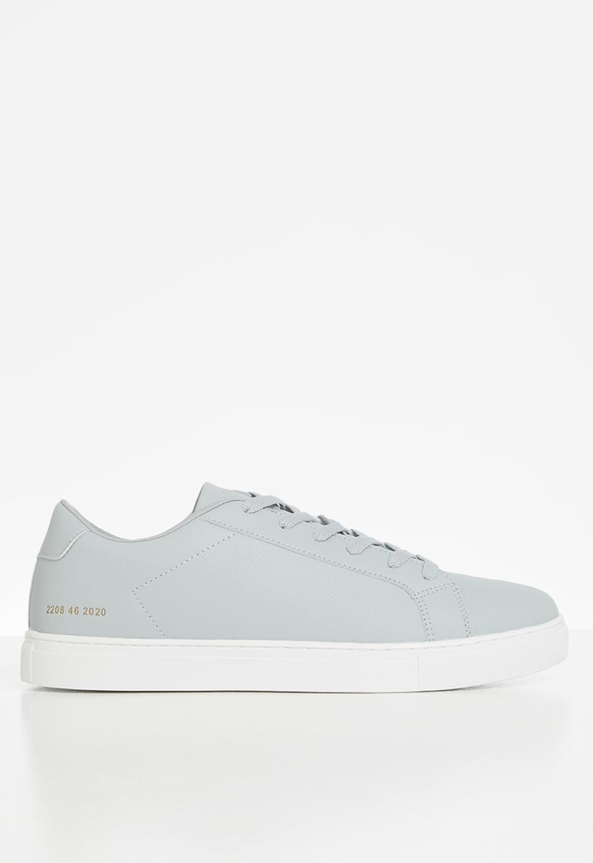 Urban - Mens urban common projects sneaker - grey & white