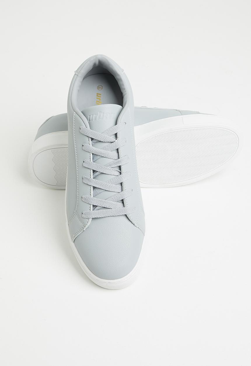 Urban - Mens urban common projects sneaker - grey & white